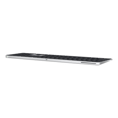 Apple Magic Keyboard clavier Universel Bluetooth QWERTZ Allemand Noir, Argent