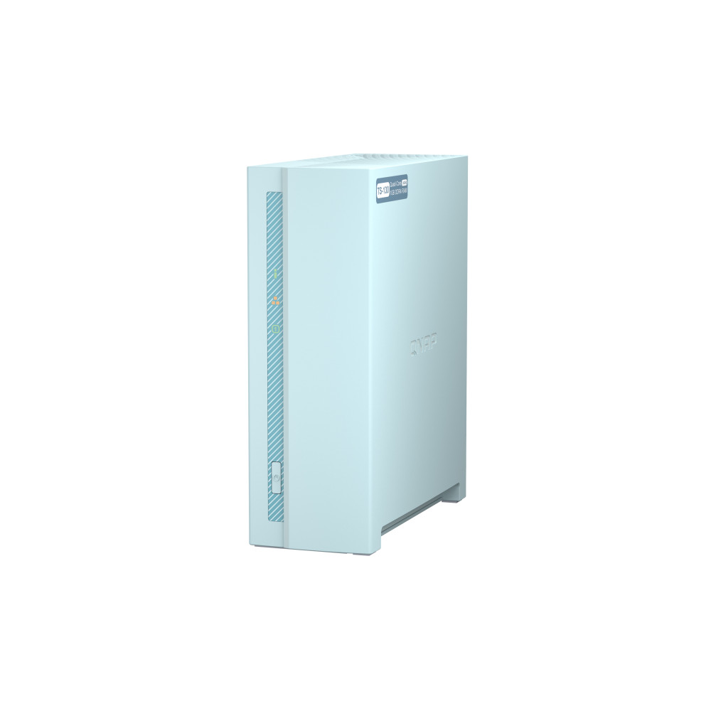 QNAP TS-130 serveur de stockage NAS Tower Realtek RTD1295 1 Go DDR4 0 To QNAP QTS Blanc