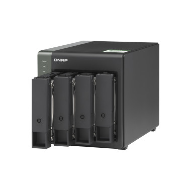 QNAP TS-431KX-2G serveur de stockage NAS Tower Annapurna Labs Alpine AL-214 2 Go DDR3 0 To QNAP Turbo System Noir