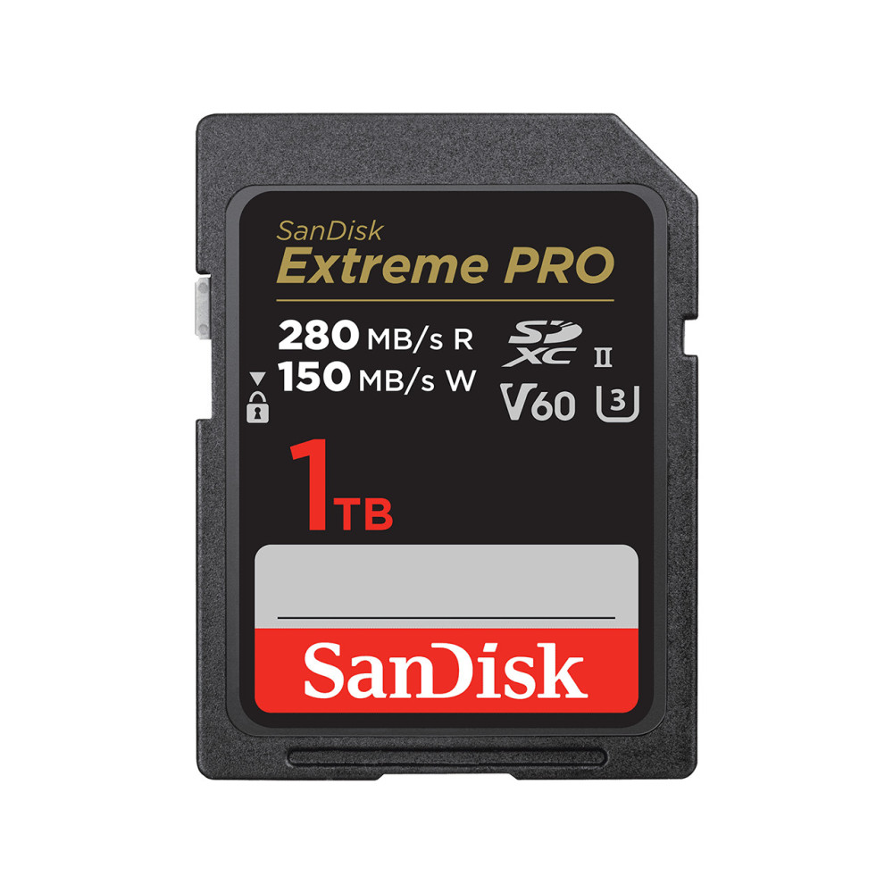 SanDisk SDSDXEP-1T00-GN4IN mémoire flash 1 To SDXC UHS-II Classe 10 SanDisk SDSDXEP-1T00-GN4IN mémoire flash 1 To SDXC UHS-II Classe 10