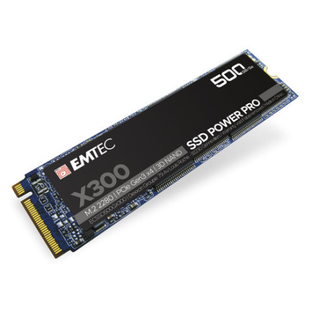 Emtec X300 500 Go M.2 PCI Express 3.0 NVMe 3D NAND