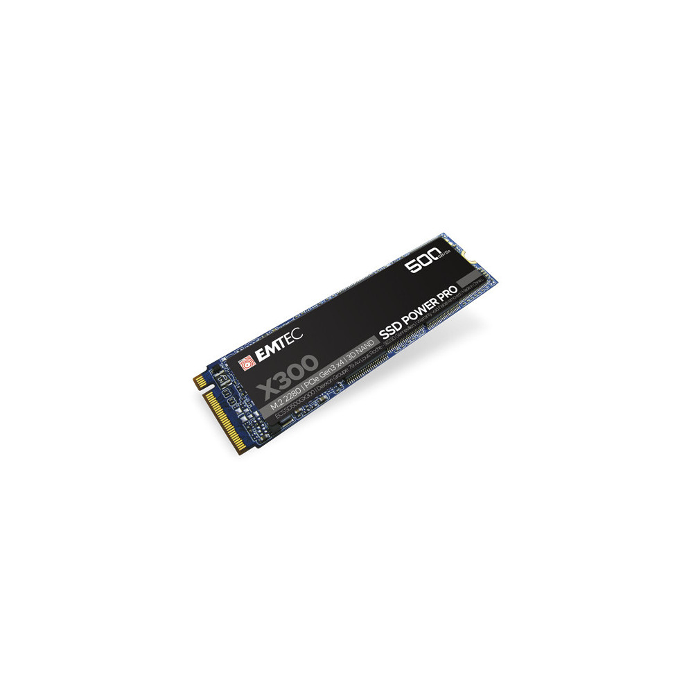 Emtec X300 500 Go M.2 PCI Express 3.0 NVMe 3D NAND Emtec X300 500 Go M.2 PCI Express 3.0 NVMe 3D NAND