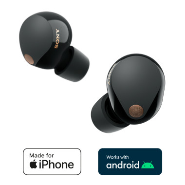 Sony WF-1000XM5 Casque Sans fil Ecouteurs Appels Musique Bluetooth Noir