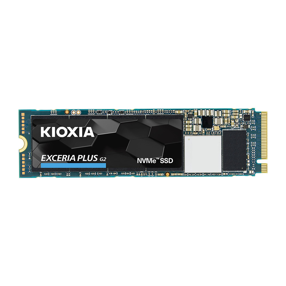 Kioxia EXCERIA PLUS G2 2 To M.2 PCI Express 3.1a NVMe BiCS FLASH TLC Kioxia EXCERIA PLUS G2 2 To M.2 PCI Express 3.1a NVMe BiCS FLASH TLC