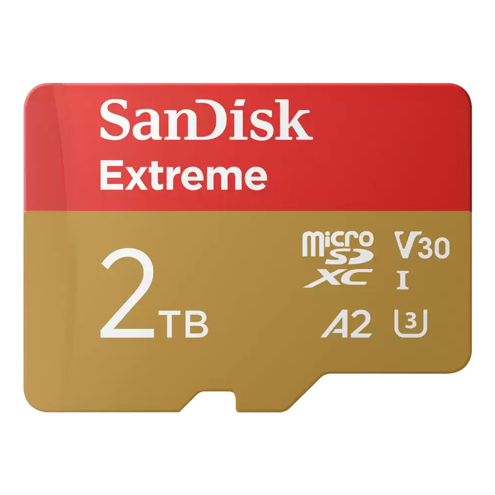 SanDisk Extreme 2 To MicroSDXC UHS-I Classe 10 SanDisk Extreme 2 To MicroSDXC UHS-I Classe 10