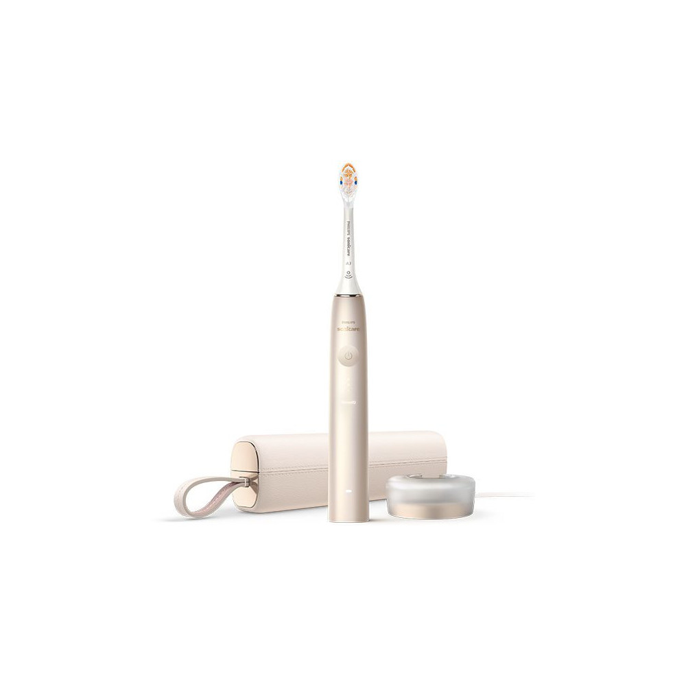 Philips DiamondClean Prestige 9900 DiamondClean Prestige HX9992 11 Brosse à dents électrique avec SenseIQ - Perle Philips DiamondClean Prestige 9900 DiamondClean Prestige HX9992 11 Brosse à dents électrique avec SenseIQ - Perle