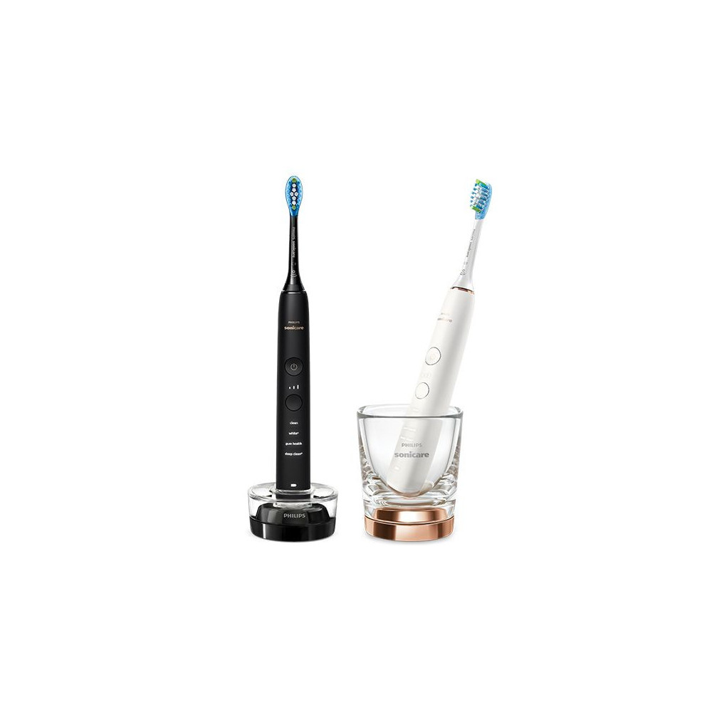 Philips DiamondClean 9000 HX9914 57 2x Brossse à dents électrique avec application Philips DiamondClean 9000 HX9914 57 2x Brossse à dents électrique avec application
