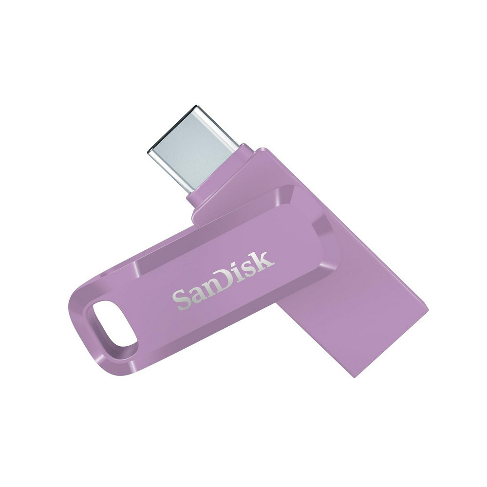 SanDisk Ultra Dual Drive Go USB 64GB lecteur USB flash 64 Go USB Type-A USB Type-C 3.2 Gen 1 (3.1 Gen 1) Lavande SanDisk Ultra Dual Drive Go USB 64GB lecteur USB flash 64 Go USB Type-A USB Type-C 3.2 Gen 1 (3.1 Gen 1) Lavande