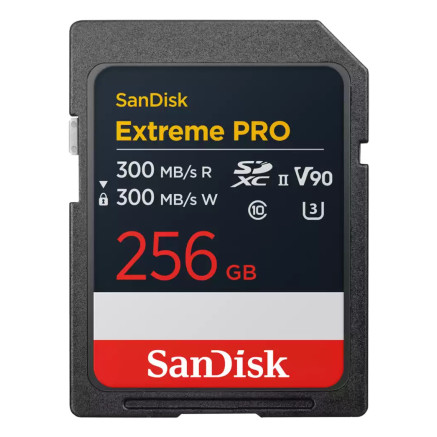 SanDisk Extreme PRO 256 Go SDXC UHS-II Classe 10