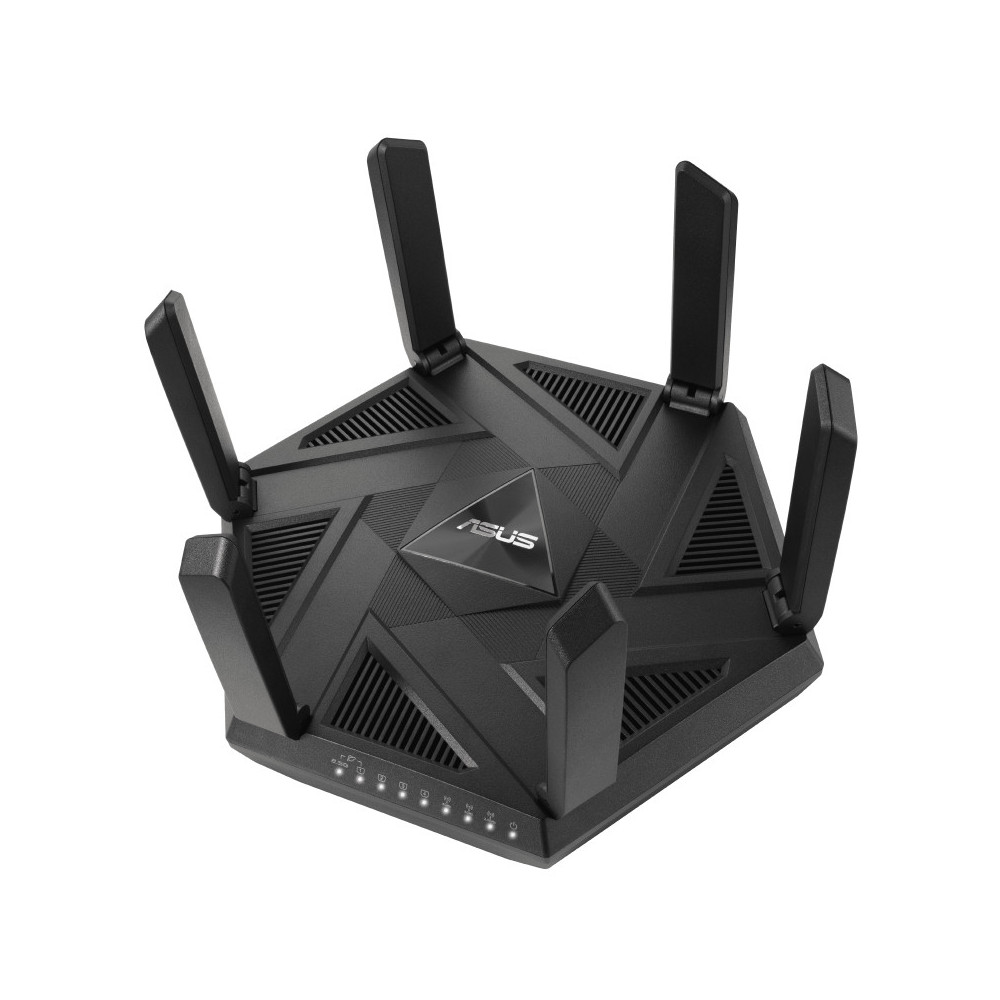 ASUS RT-AXE7800 routeur sans fil Tri-bande (2,4 GHz 5 GHz 6 GHz) Noir ASUS RT-AXE7800 routeur sans fil Tri-bande (2,4 GHz 5 GHz 6 GHz) Noir