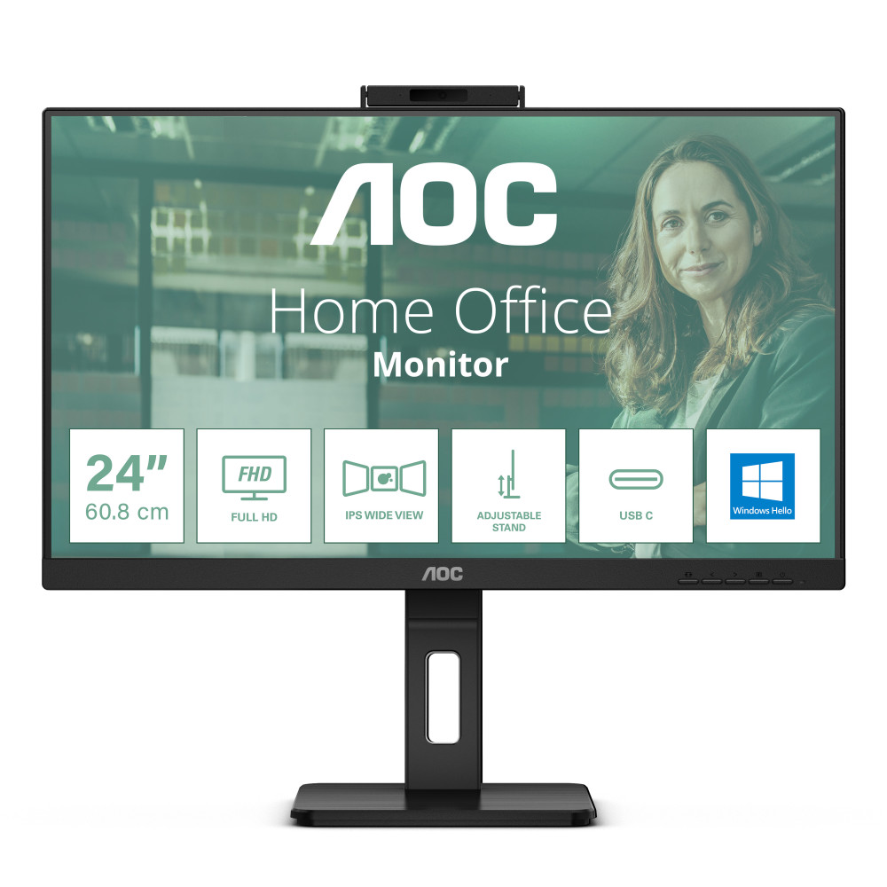 AOC 24P3CW écran plat de PC 60,5 cm (23.8") 1920 x 1080 pixels Full HD LED Noir AOC 24P3CW écran plat de PC 60,5 cm (23.8") 1920 x 1080 pixels Full HD LED Noir