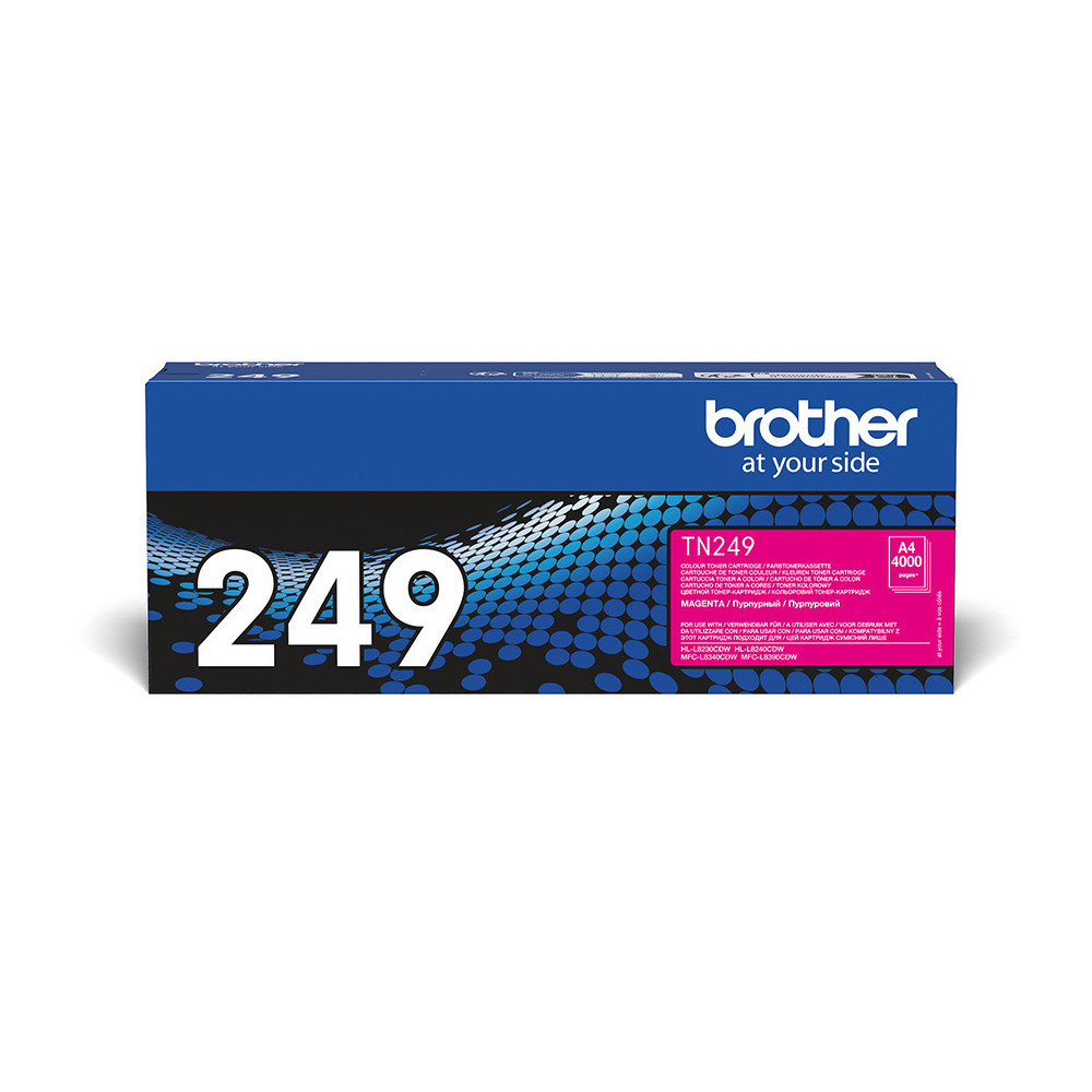 Brother TN-249M - Cartouche de toner très haute capacité originale – Magenta Brother TN-249M - Cartouche de toner très haute capacité originale – Magenta