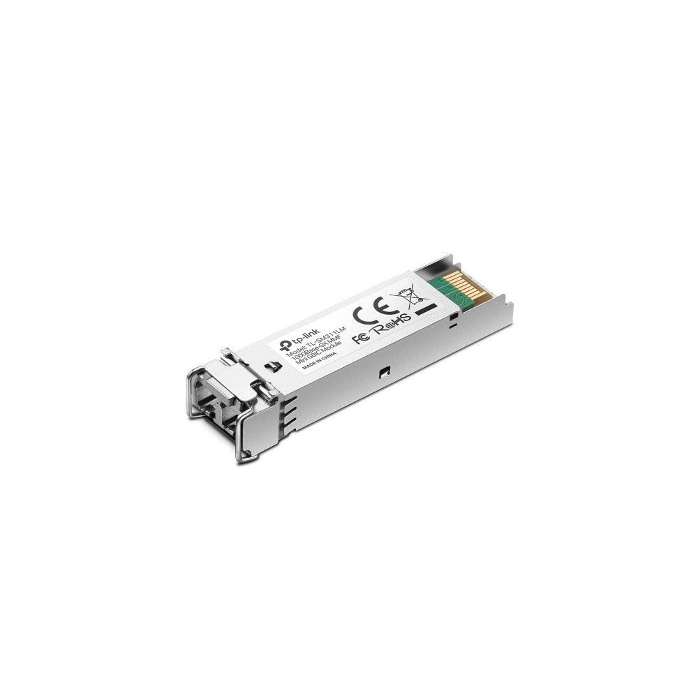 TP-Link TL-SM311LM module émetteur-récepteur de réseau Fibre optique 1250 Mbit s mini-GBIC SFP 850 nm TP-Link TL-SM311LM module émetteur-récepteur de réseau Fibre optique 1250 Mbit s mini-GBIC SFP 850 nm