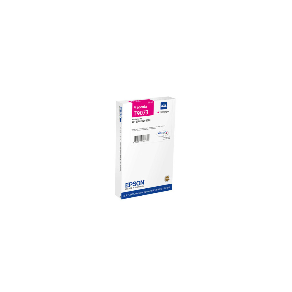 Epson C13T90734N cartouche d'encre 1 pièce(s) Original Rendement très élevé Magenta Epson C13T90734N cartouche d'encre 1 pièce(s) Original Rendement très élevé Magenta