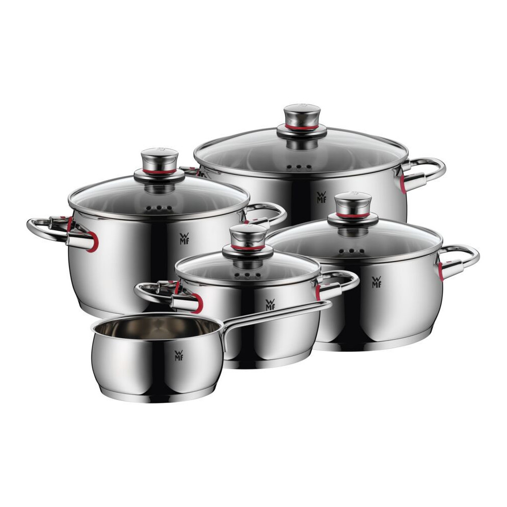 WMF Quality One 07.7455.6380 lot de casseroles 9 pièce(s) WMF Quality One 07.7455.6380 lot de casseroles 9 pièce(s)