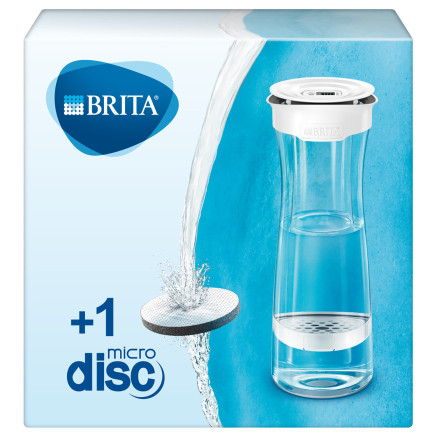 Brita 1020115 filtre à eau Bouteille d'eau filtrante 1,3 L Graphite, Transparent