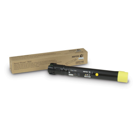 Xerox Cartouche de toner Jaune de Grande capacité Phaser® 7800 (17200 pages) - 106R01568