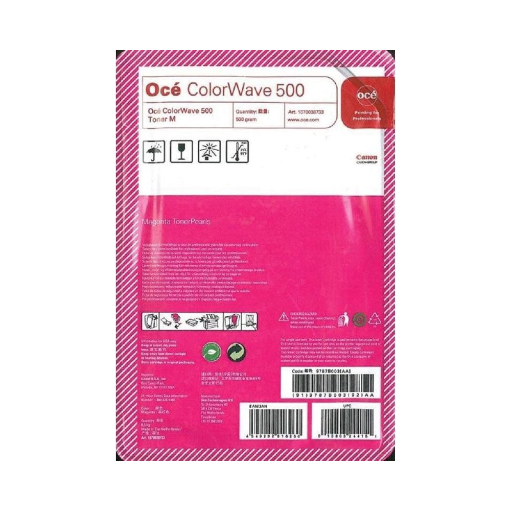 Canon OCE ColorWave 500 Cartouche de toner 1 pièce(s) Original Magenta Canon OCE ColorWave 500 Cartouche de toner 1 pièce(s) Original Magenta