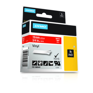 DYMO Étiquettes en vinyle IND
