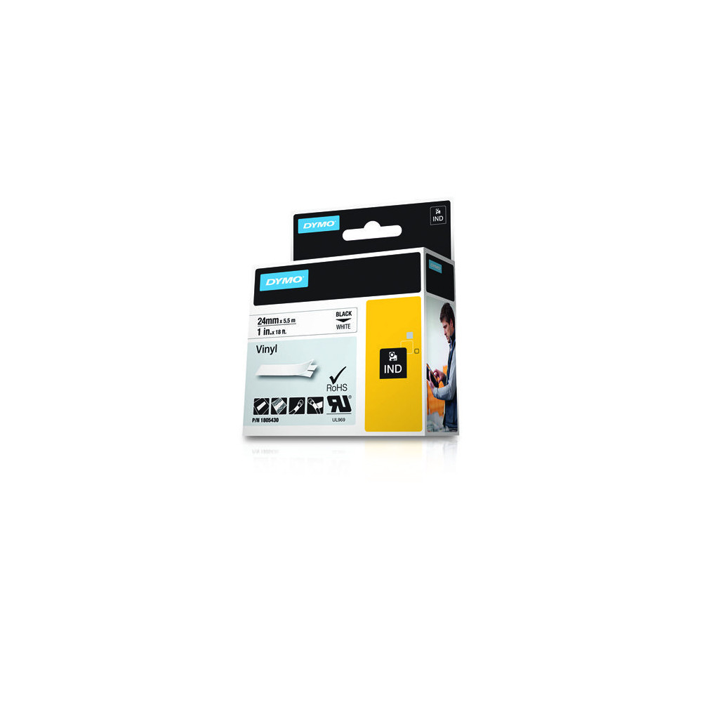 DYMO Étiquettes en vinyle IND