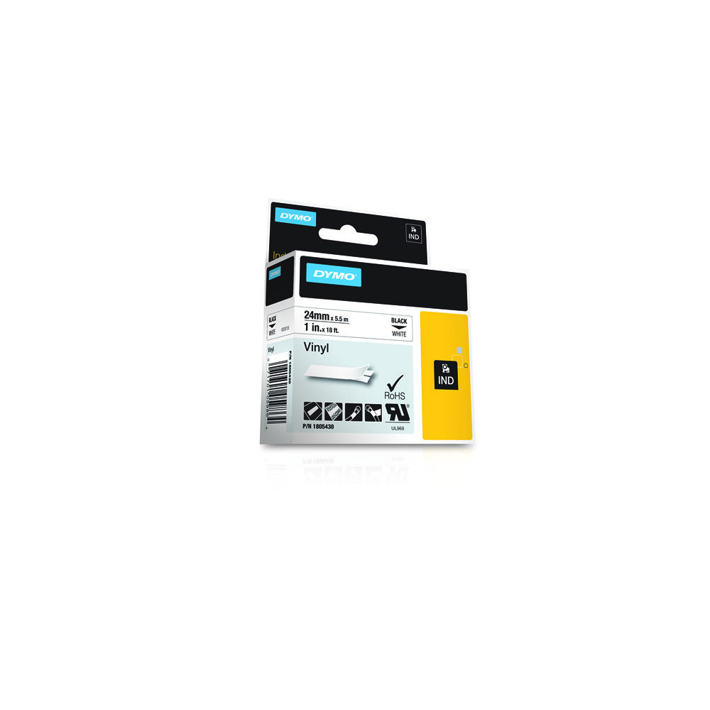 DYMO Étiquettes en vinyle IND