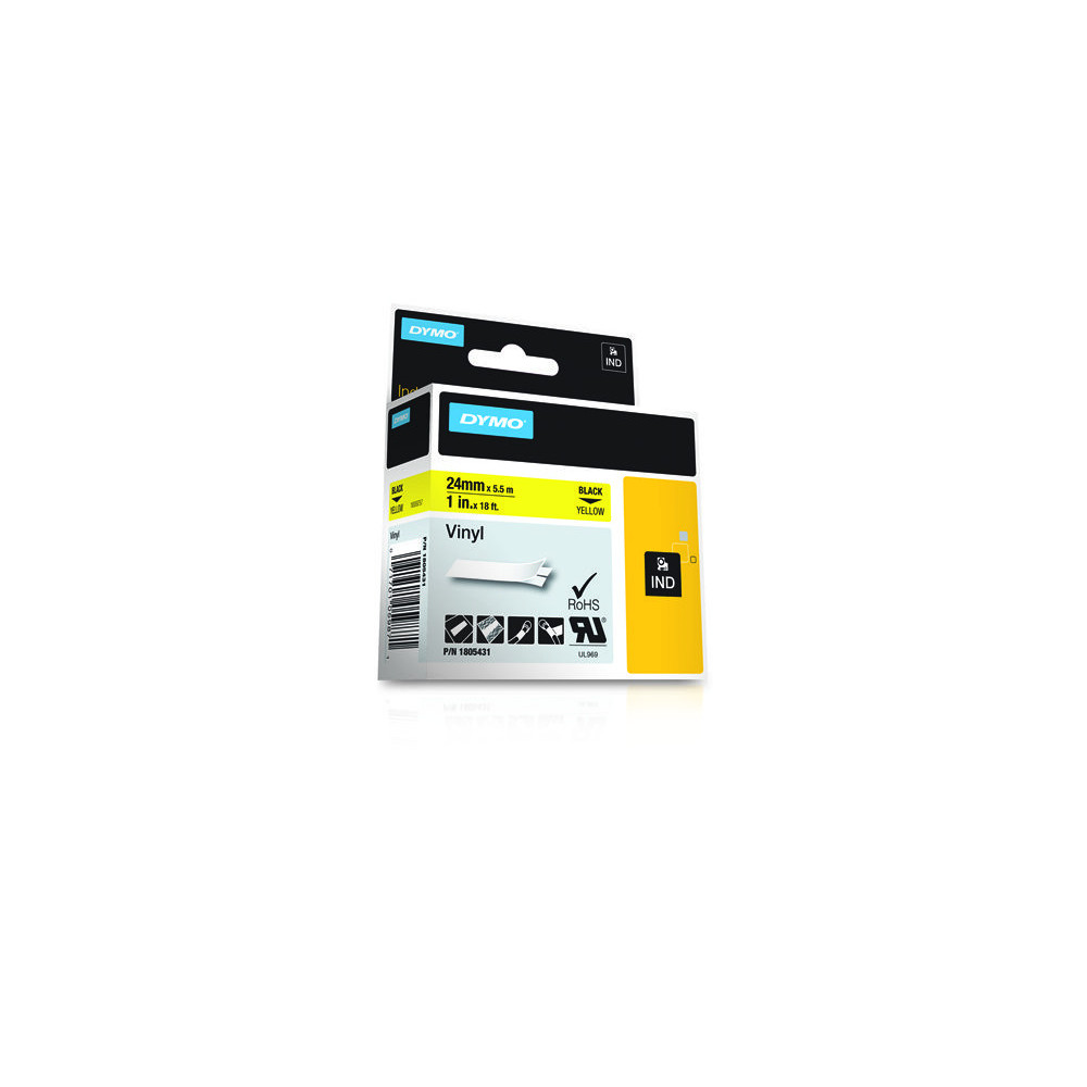 DYMO Étiquettes en vinyle IND