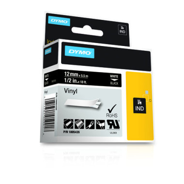DYMO Étiquettes en vinyle IND