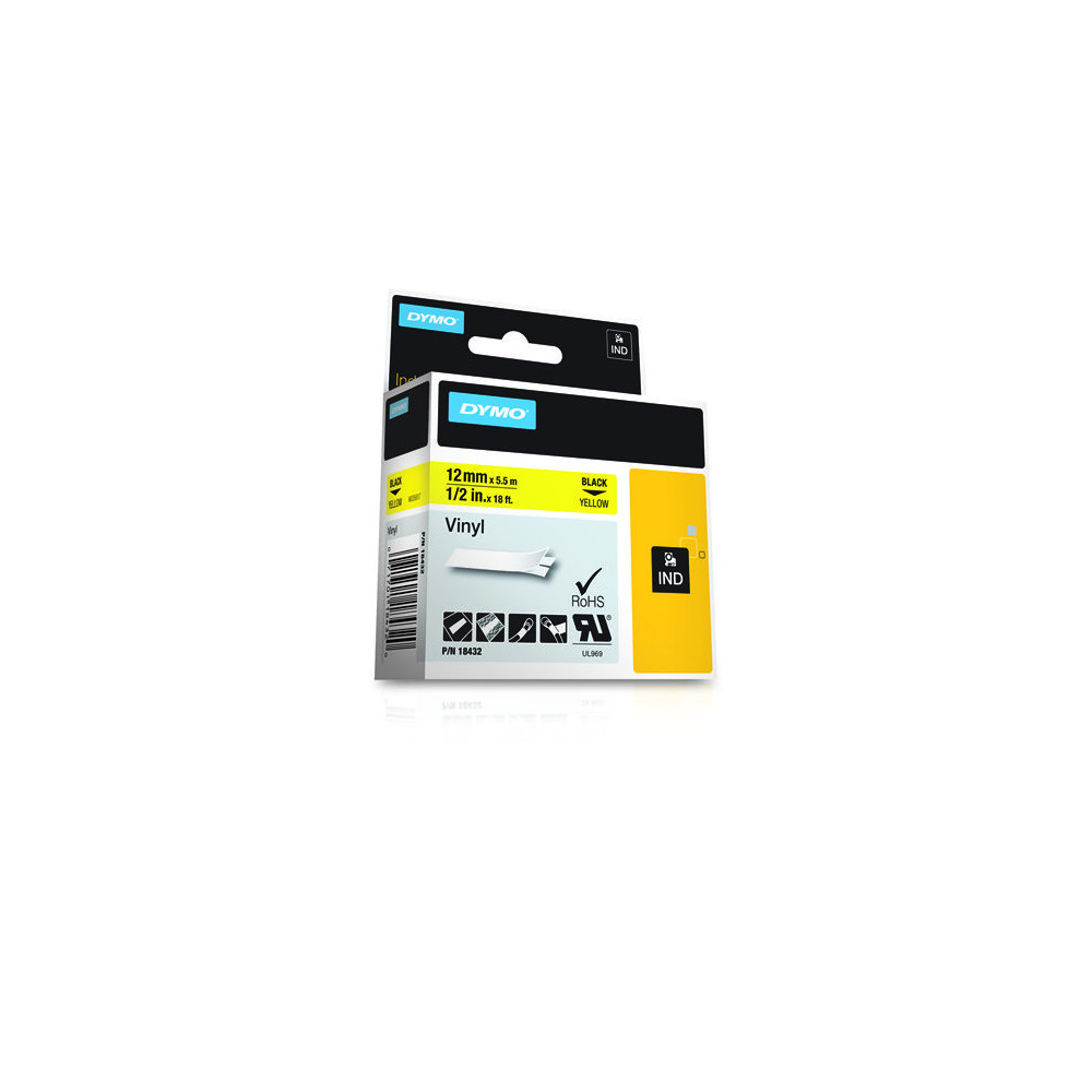 DYMO Étiquettes en vinyle IND