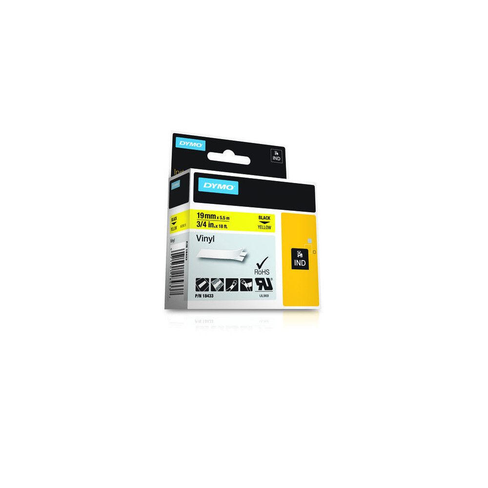 DYMO Étiquettes en vinyle IND