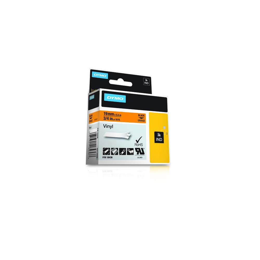 DYMO Étiquettes en vinyle IND