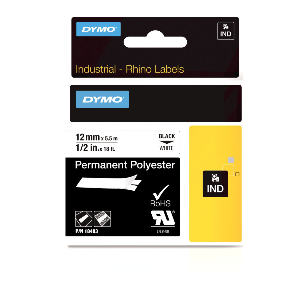 DYMO Polyester Permanent IND DYMO Polyester Permanent IND