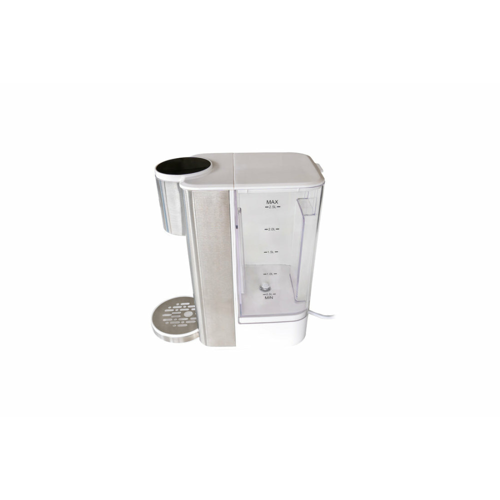 Unold Ava bouilloire 2,5 L 2600 W Argent, Blanc