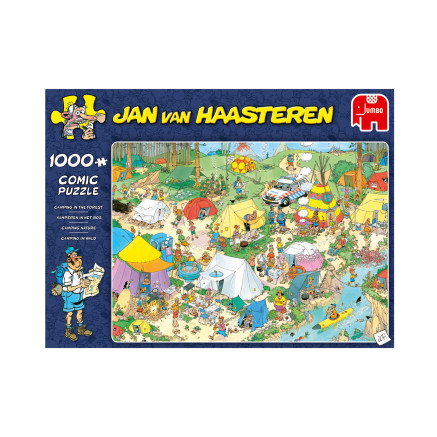 Jan van Haasteren - Camping Nature (1000 Pièces)