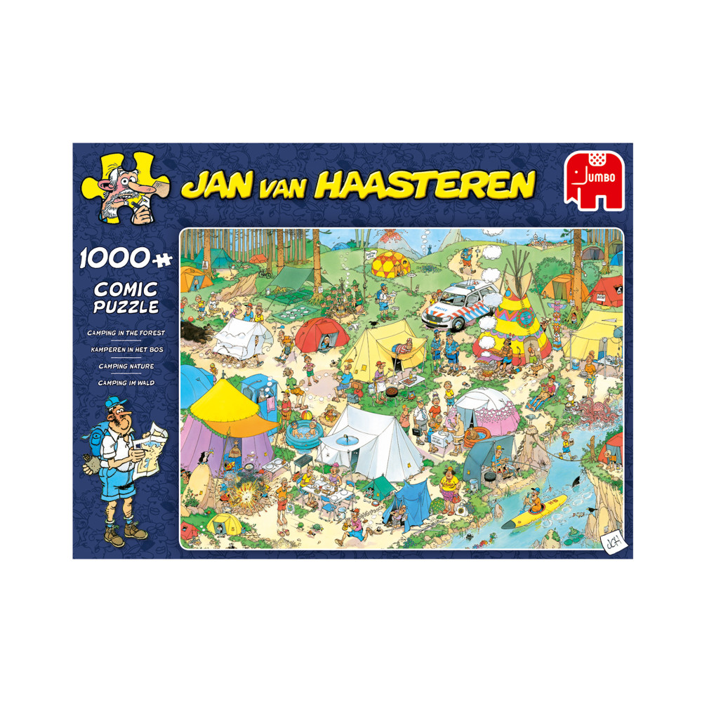 Jan van Haasteren - Camping Nature (1000 Pièces) Jan van Haasteren - Camping Nature (1000 Pièces)