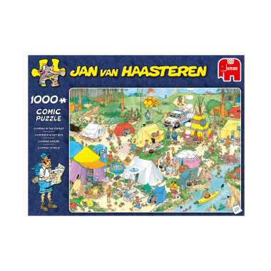 Jan van Haasteren - Camping Nature (1000 Pièces)