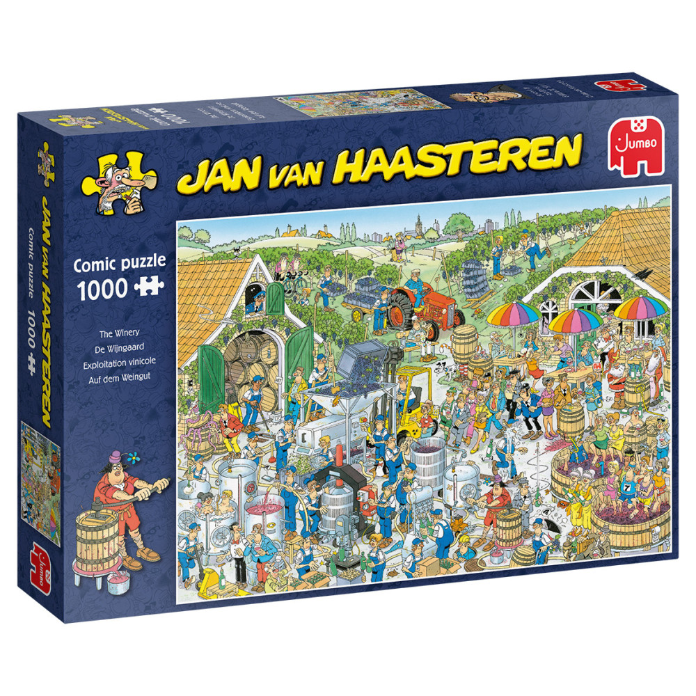 Jan van Haasteren - Exploitation Vinicole (1000 Pièces) Jan van Haasteren - Exploitation Vinicole (1000 Pièces)