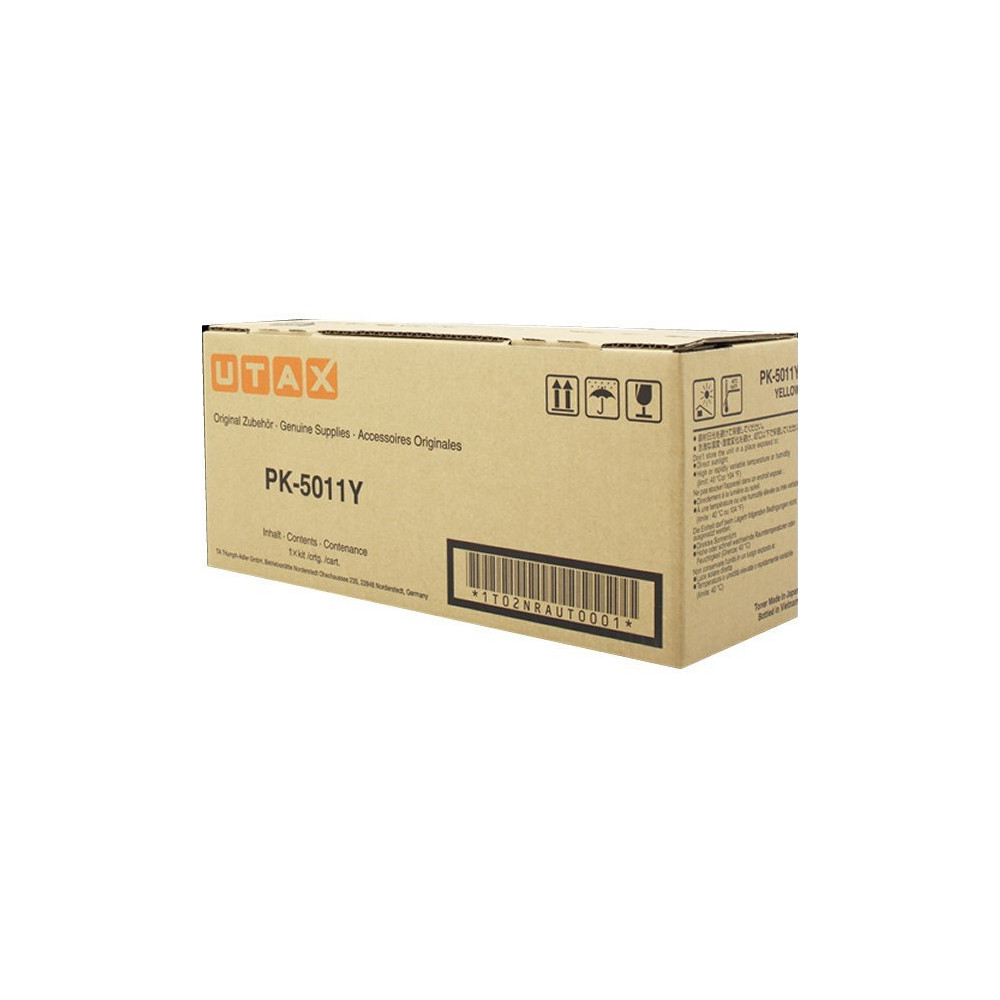 UTAX 1T02NRAUT0 Cartouche de toner 1 pièce(s) Original Jaune UTAX 1T02NRAUT0 Cartouche de toner 1 pièce(s) Original Jaune