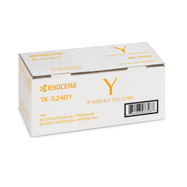 KYOCERA TK-5240Y Cartouche de toner 1 pièce(s) Original Jaune