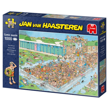 Jan van Haasteren 1000 JVH - Swimming pool Chaos (title not final)