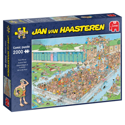Jan van Haasteren 2000 JVH - Swimming Pool Chaos (title not final)