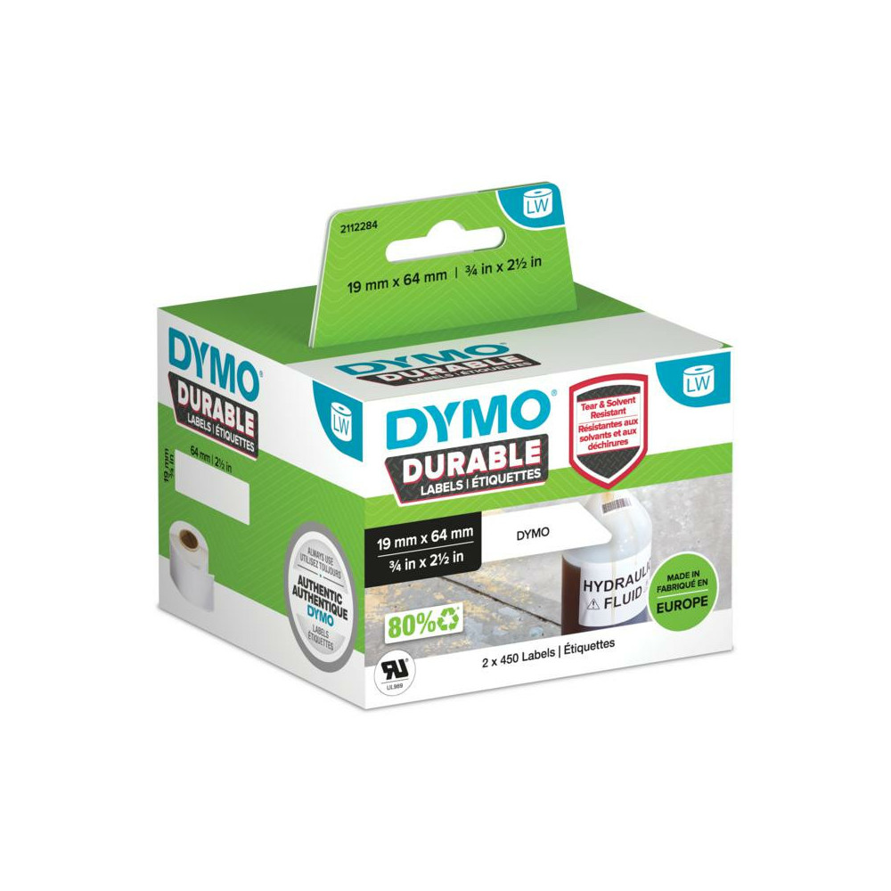 DYMO LabelWriter™ Durable - 19 x 64mm DYMO LabelWriter™ Durable - 19 x 64mm