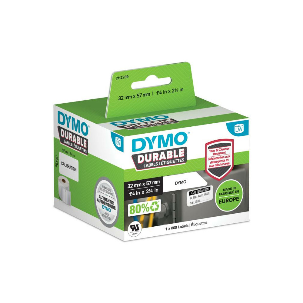 DYMO LabelWriter™ Durable - 57 x 32mm DYMO LabelWriter™ Durable - 57 x 32mm