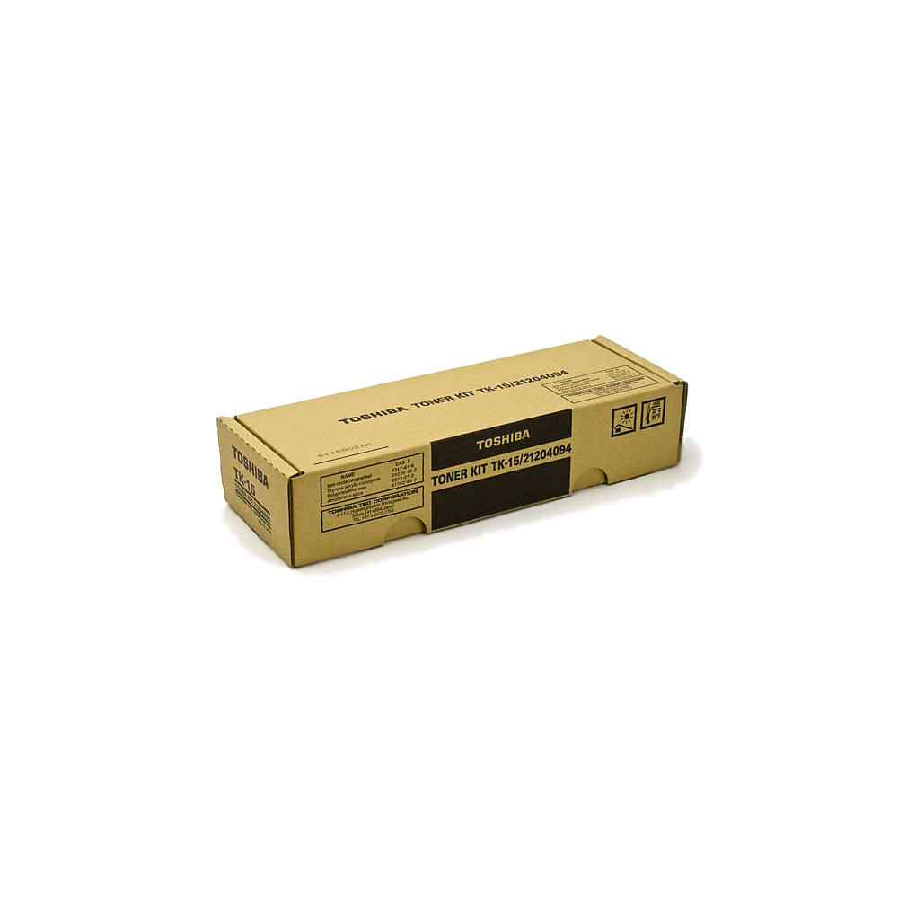 Toshiba TK-15 Cartouche de toner 1 pièce(s) Original Noir Toshiba TK-15 Cartouche de toner 1 pièce(s) Original Noir