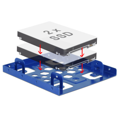 DeLOCK 21335 Compartiment pour ordinateur