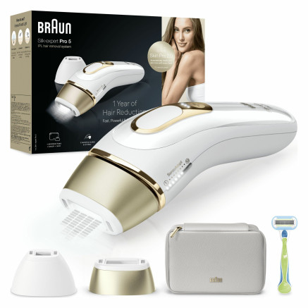 Braun PL5152 Lumière pulsée Or, Blanc