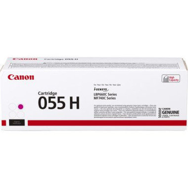 Canon 055H Cartouche de toner 1 pièce(s) Original Magenta