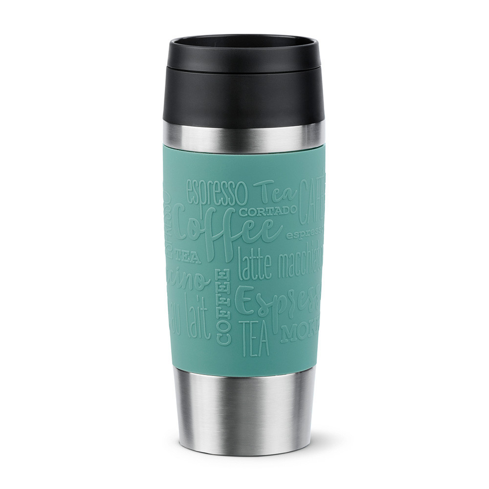 EMSA Travel Mug Classic 36 ml Acier inoxydable, Bleu EMSA Travel Mug Classic 36 ml Acier inoxydable, Bleu