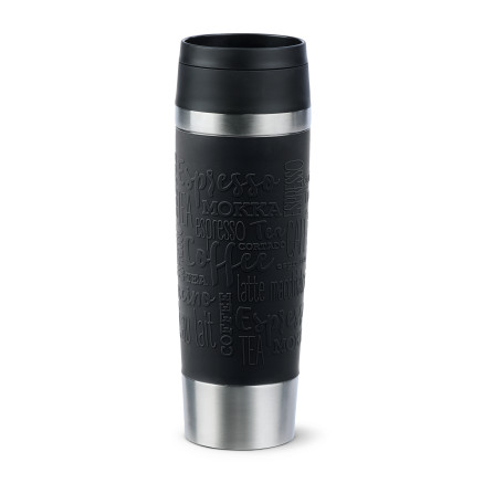 EMSA Travel Mug Classic N2022000 thermos 500 ml Noir, Acier inoxydable Acier inoxydable