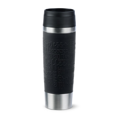 EMSA Travel Mug Classic N2022000 thermos 500 ml Noir, Acier inoxydable Acier inoxydable