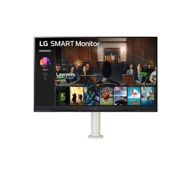 LG 32SQ780S-W écran plat de PC 81,3 cm (32") 3840 x 2160 pixels 4K Ultra HD Blanc